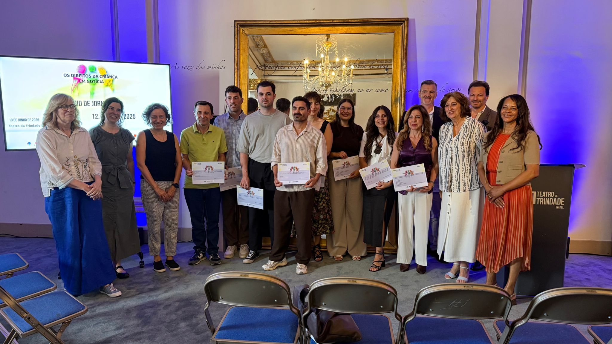 Award of the journalism prize “The Rights of the Child in News”